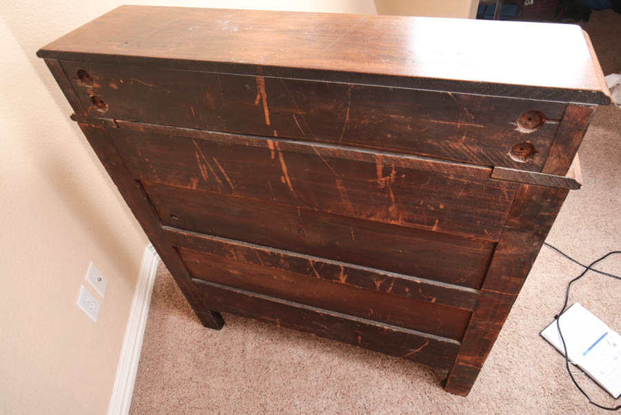 Antique Victorian Mahogany Chest of Drawers