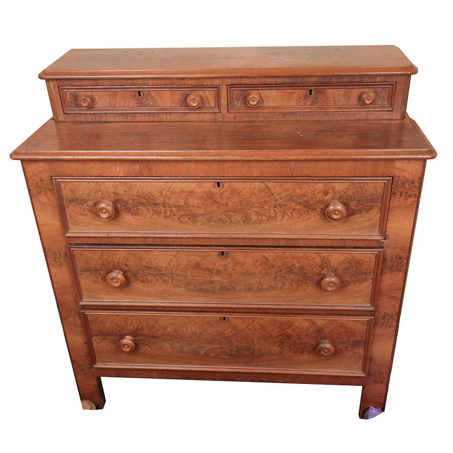 Antique Victorian Mahogany Chest of Drawers