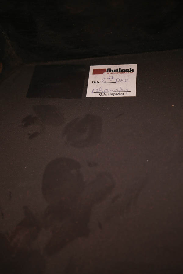 Contemporary Silver Tone Table