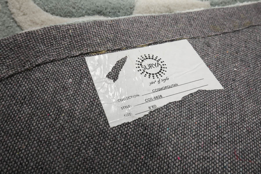 Surya "Cosmopolitan" Circular Wool Area Rug