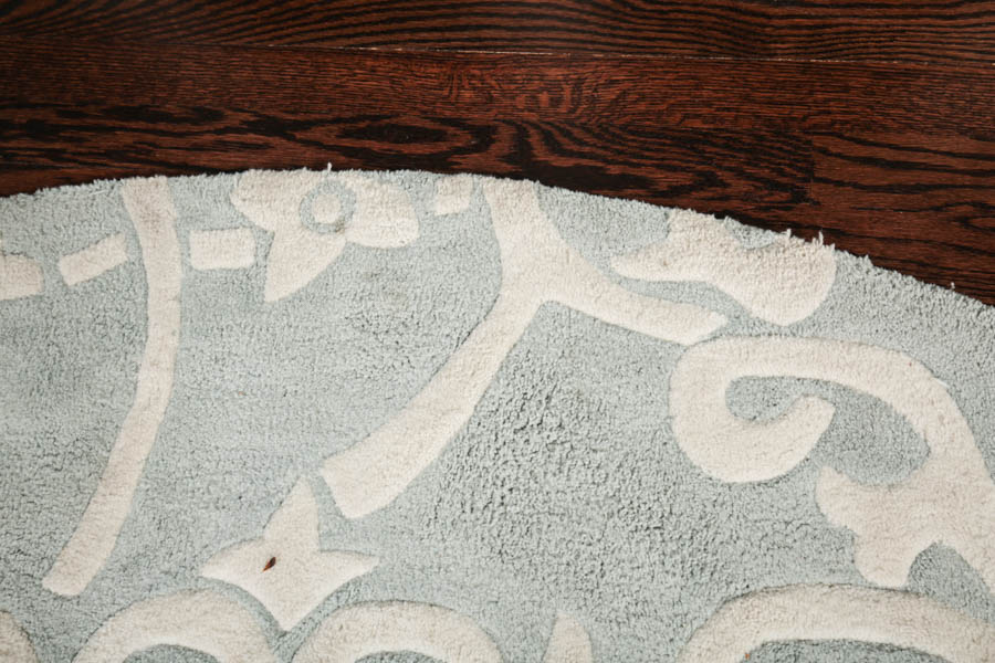 Surya "Cosmopolitan" Circular Wool Area Rug