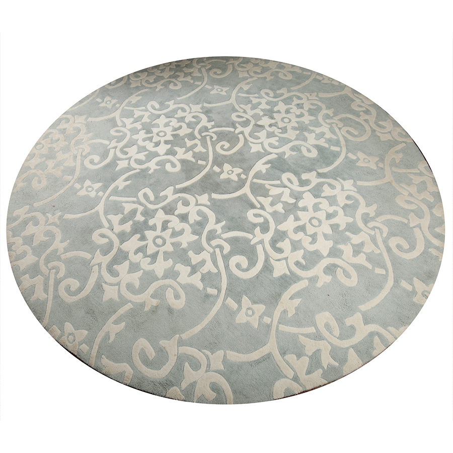 Surya "Cosmopolitan" Circular Wool Area Rug