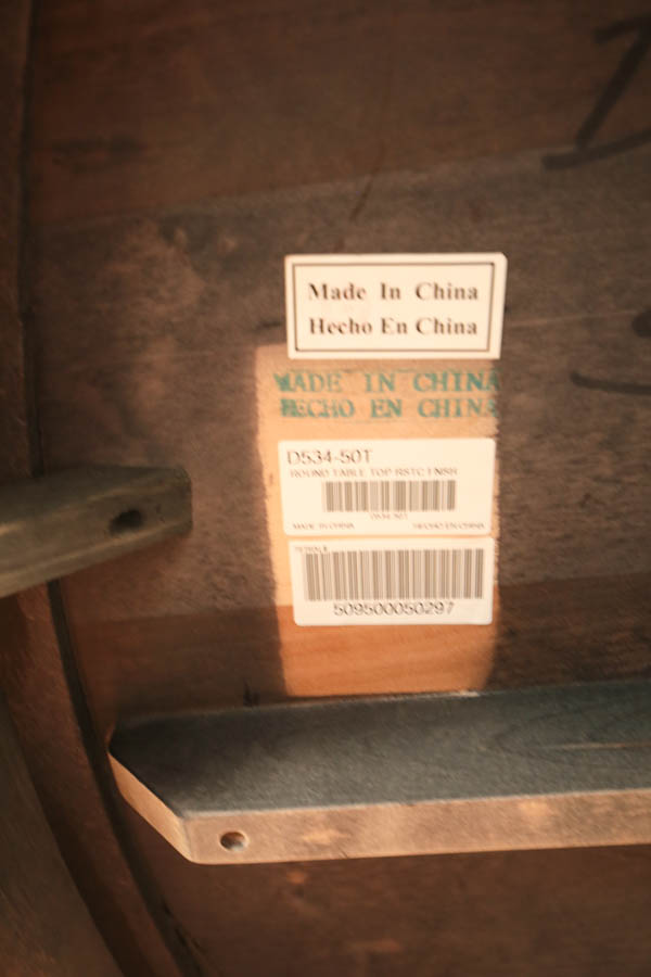 Round Dining Table and Six Chairs