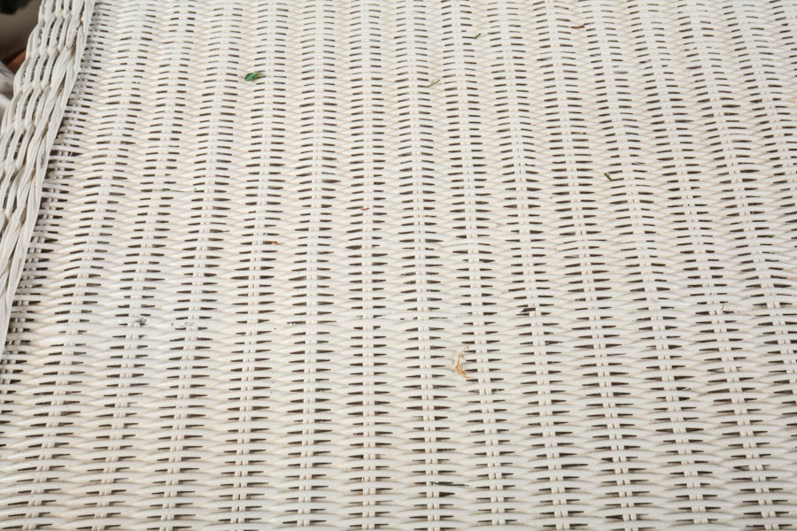 "Bristol Collection for Pier1" Wicker Chest and Matching Headboard