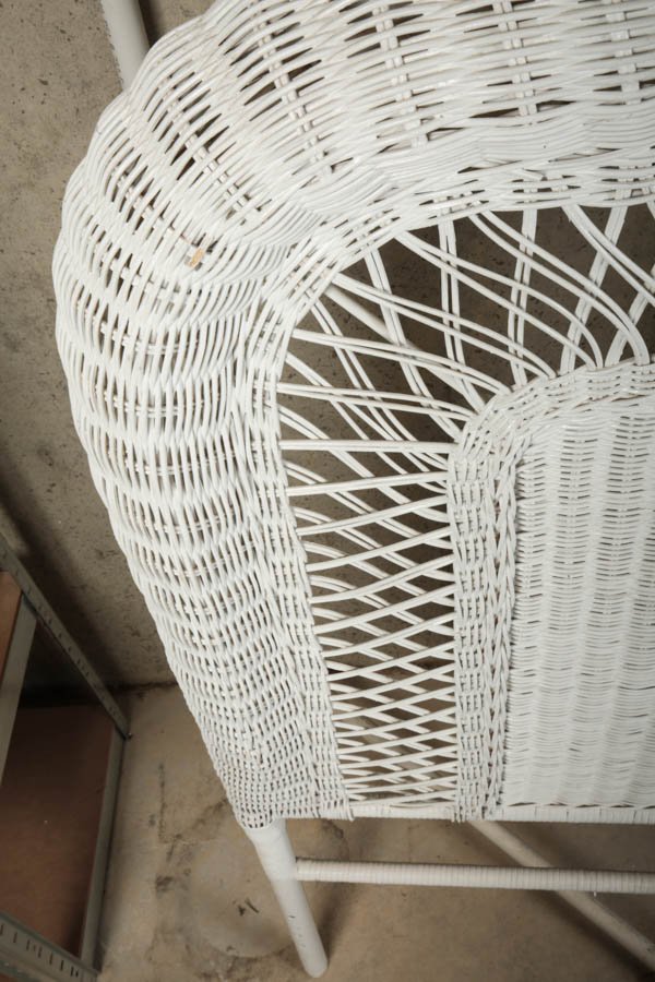 "Bristol Collection for Pier1" Wicker Chest and Matching Headboard