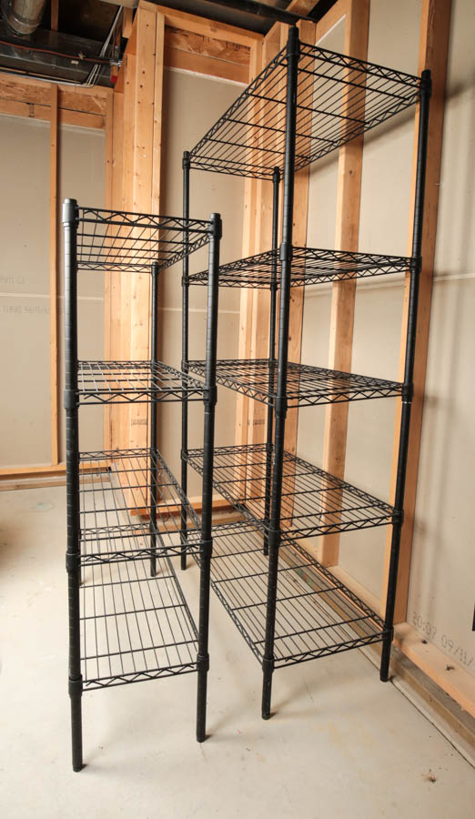 Adjustable Metal Storage Shelving Units