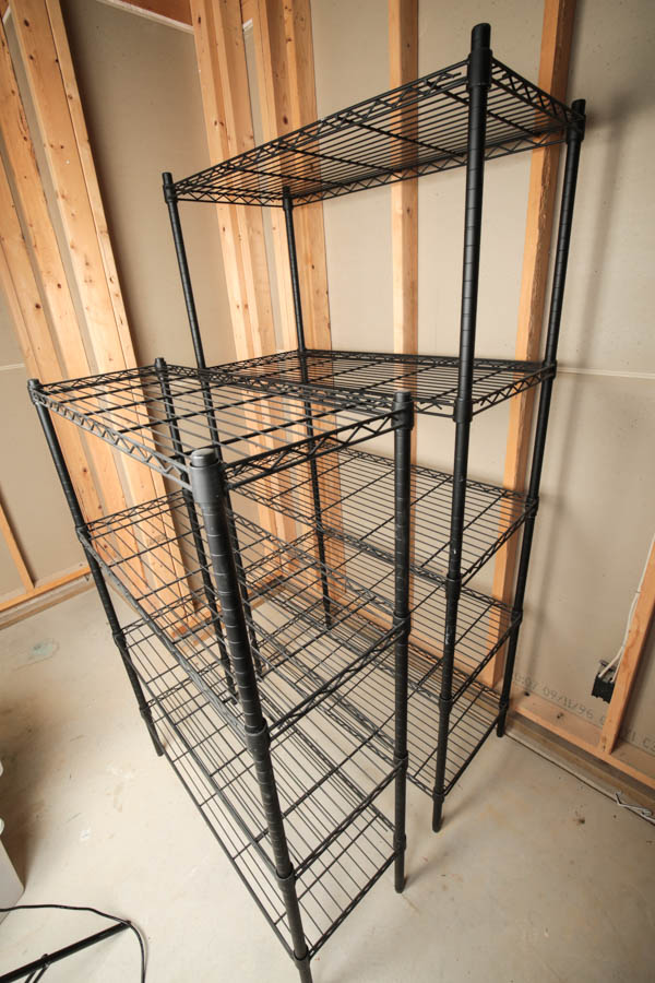 Adjustable Metal Storage Shelving Units