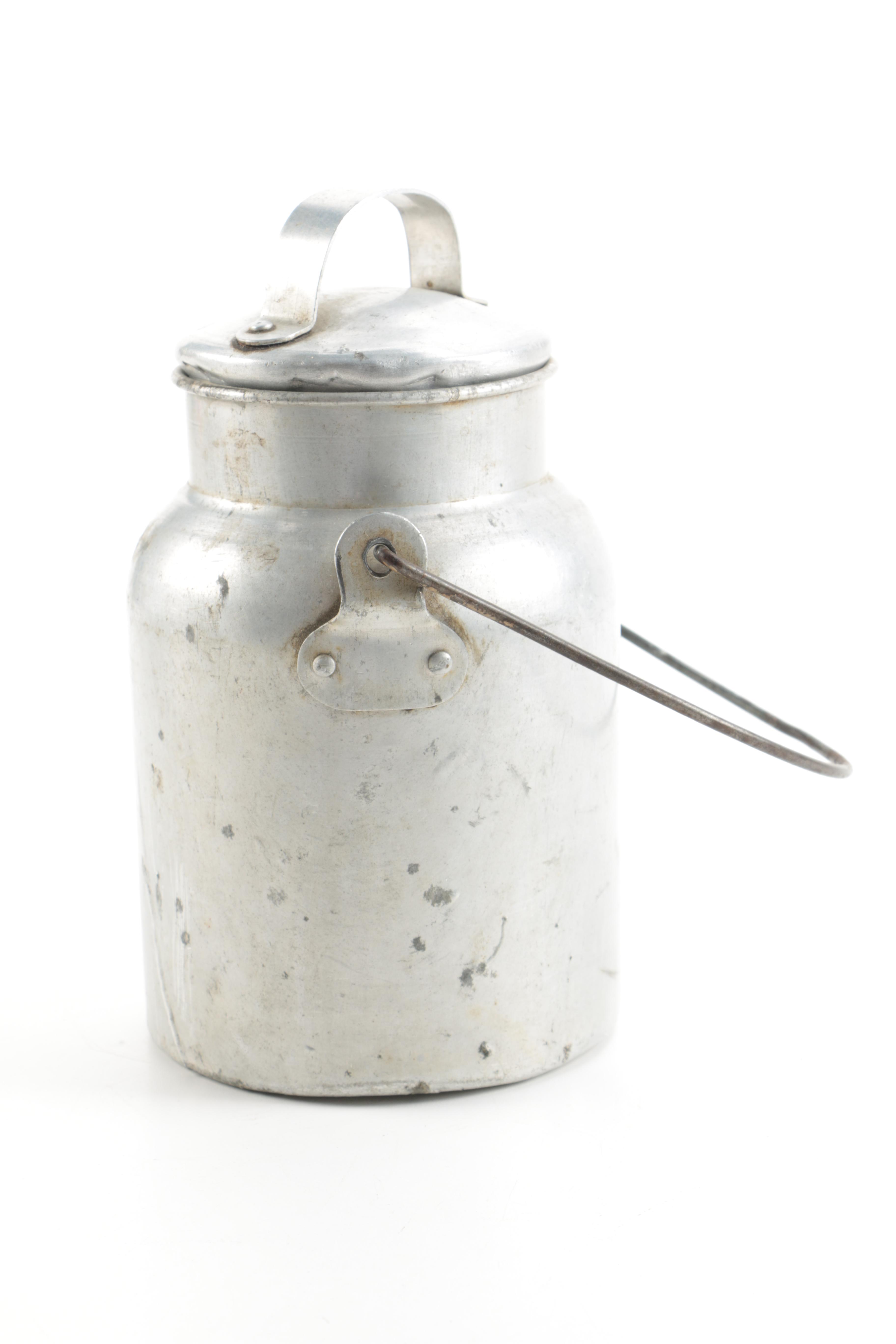 Vintage Aluminum World War Two and Boy Scout Mess Kits