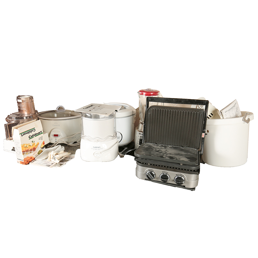 Generous Collection of Small Kitchen Appliances