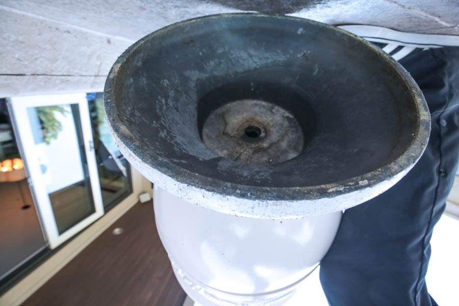 Group of White Garden Urns