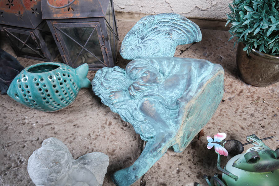 Collection of Garden and Patio Planters and Accessories