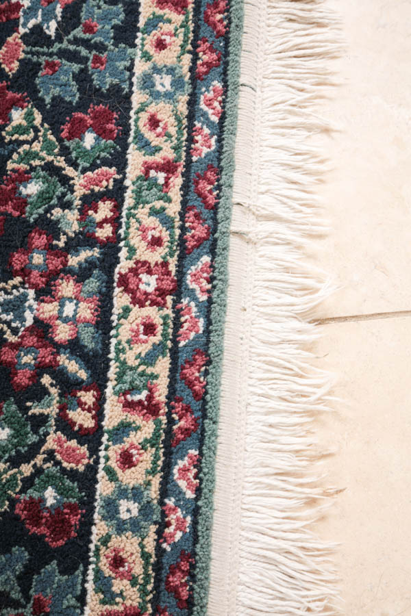 Large Machine Woven Persian Medallion Area Rug