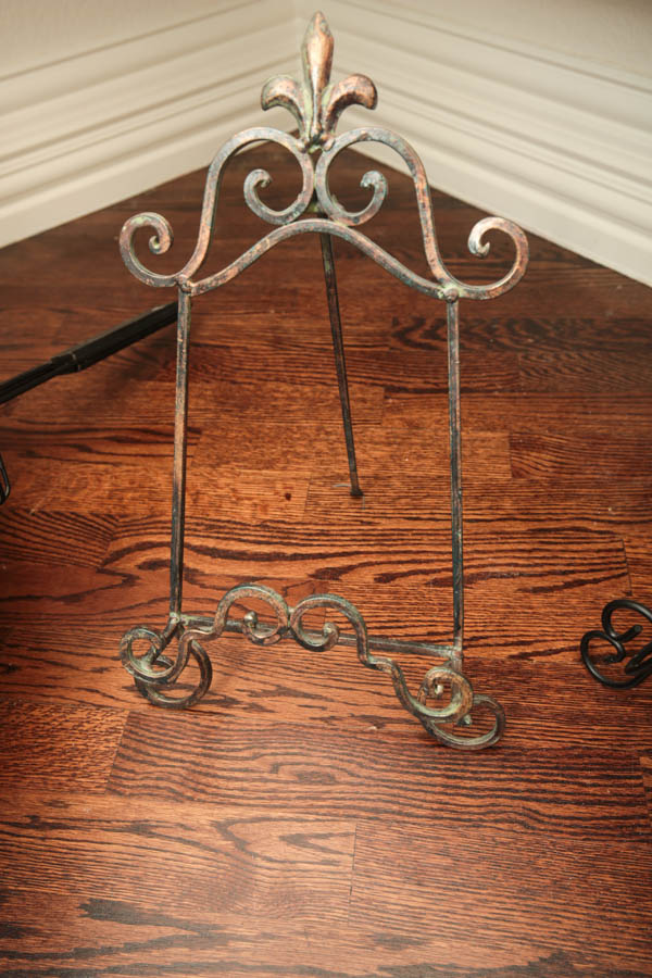 Collection of Cookbooks, Book Stands and More