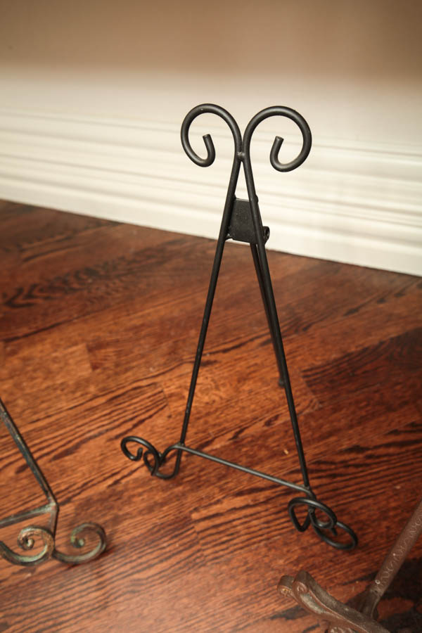 Collection of Cookbooks, Book Stands and More