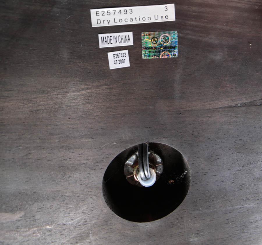 Column Floor Lamp with Paper Shade