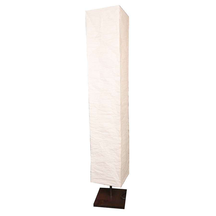 Column Floor Lamp with Paper Shade
