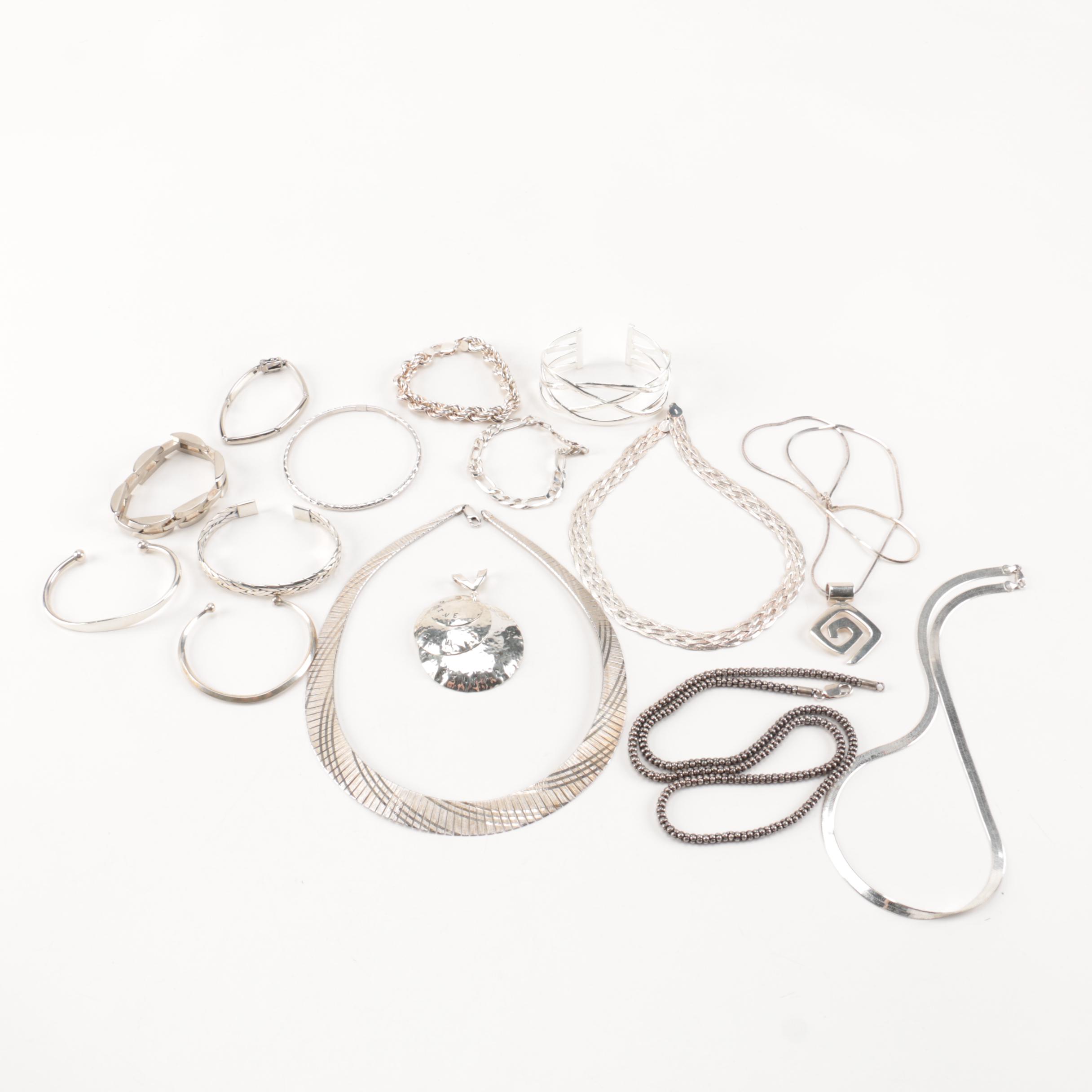 Sterling Jewelry Including Silpada