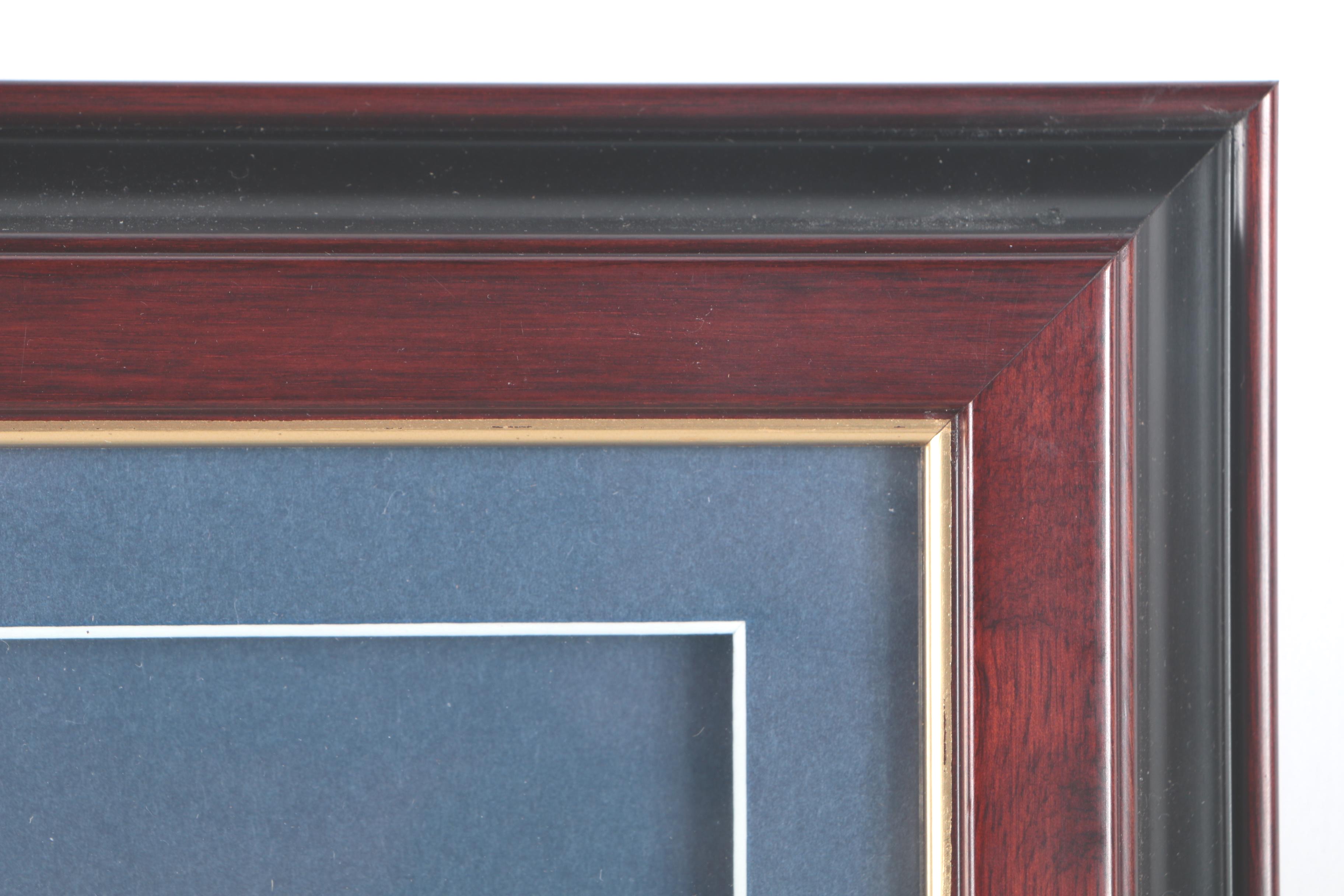 Autographed Commemorative Solheim Cup Flag And Pins