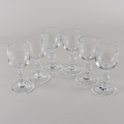 Claudia Crystal Cordial Glasses
