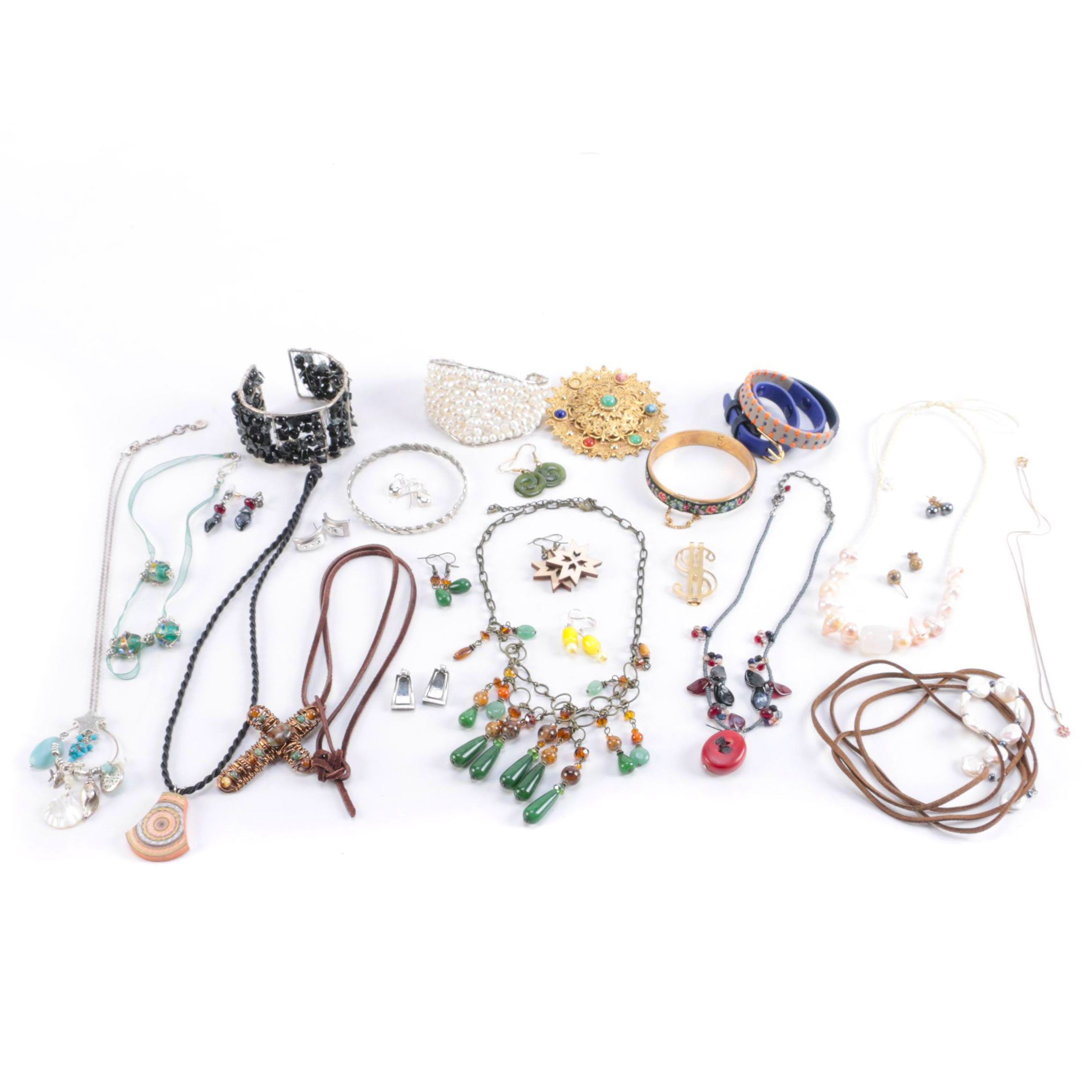 Assorted Jewelry Including Judith Green and Tory Burch