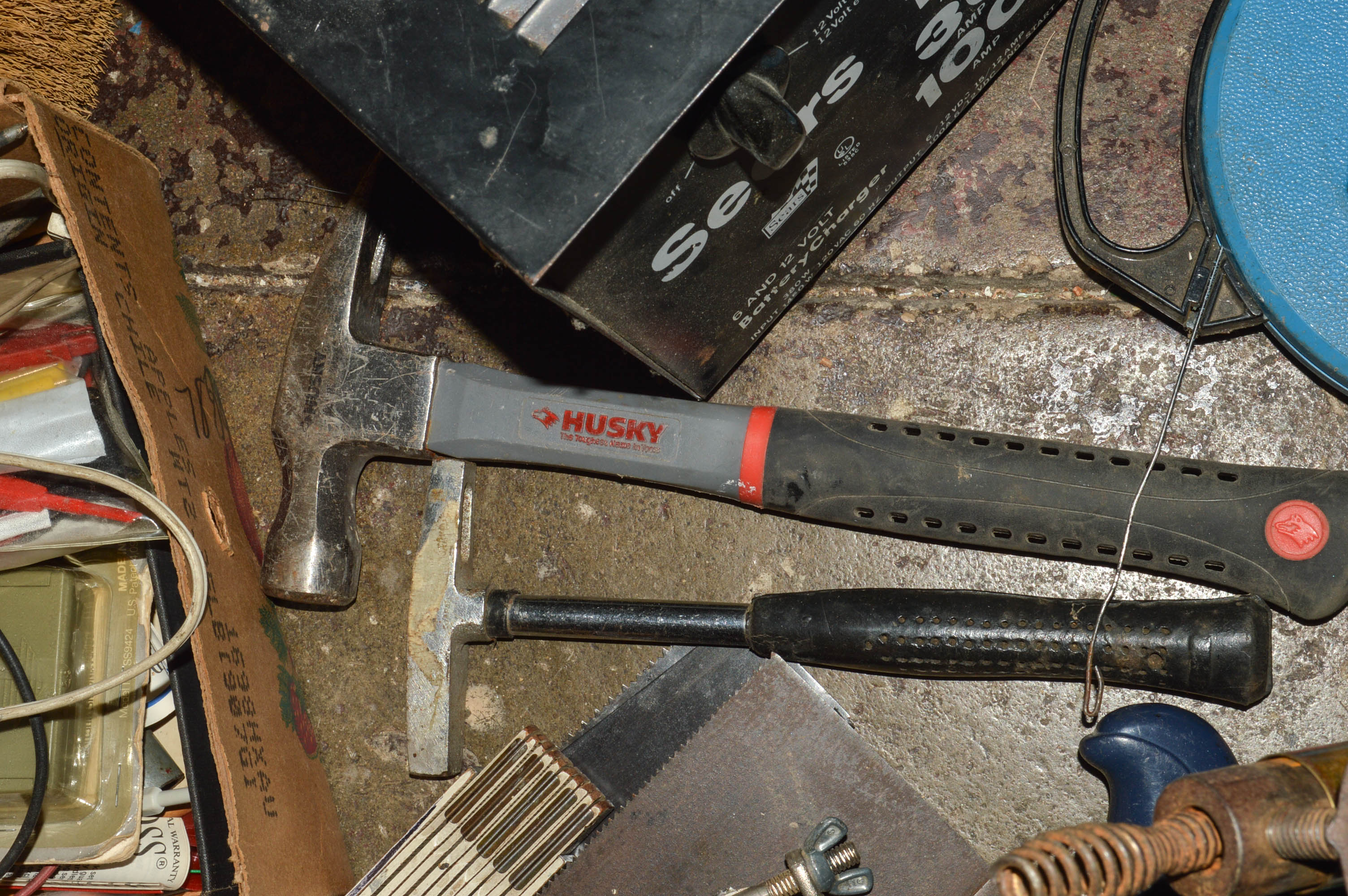 Assortment of Tools and Home Repair Supplies