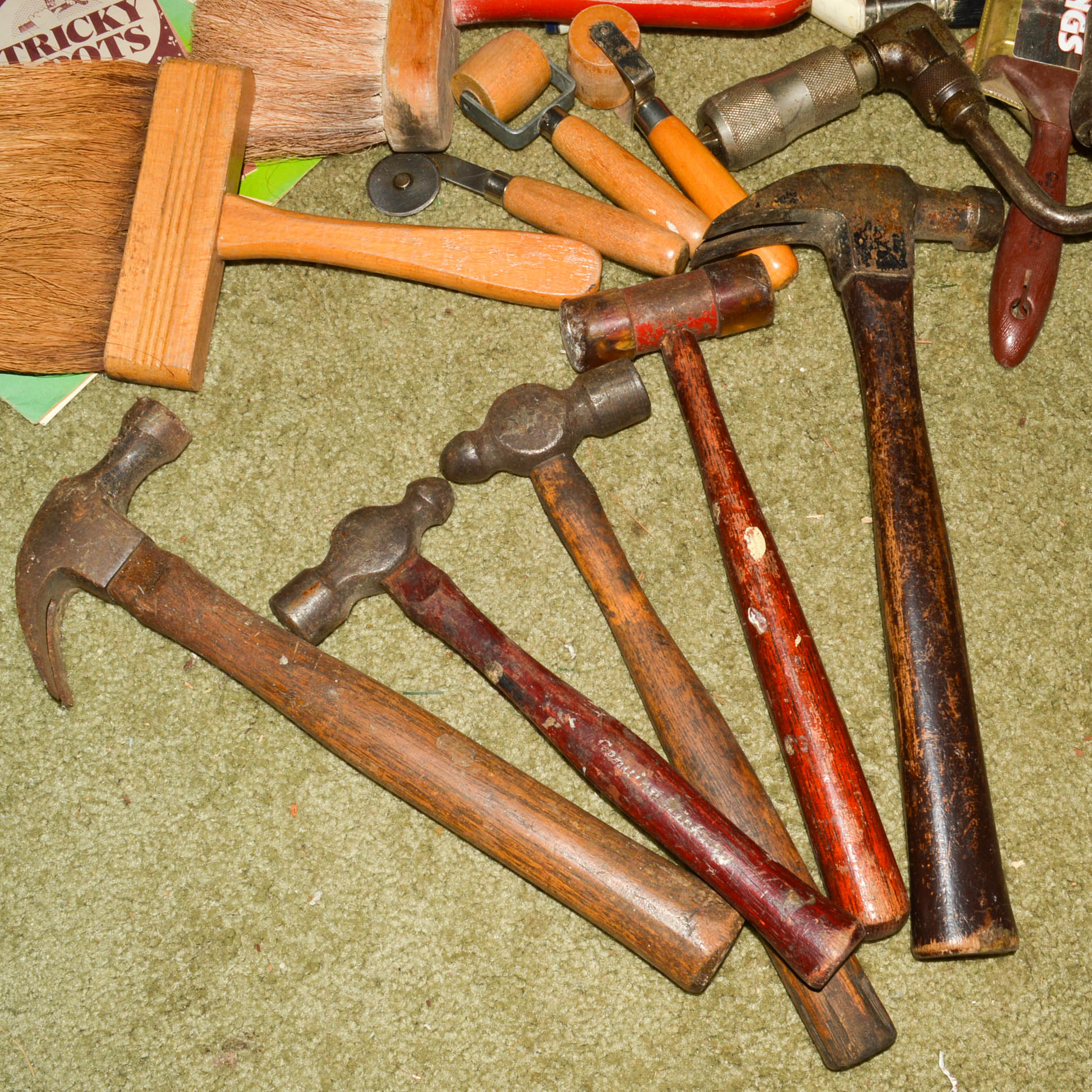 Antique-to-Vintage Toolboxes and Assorted Tools