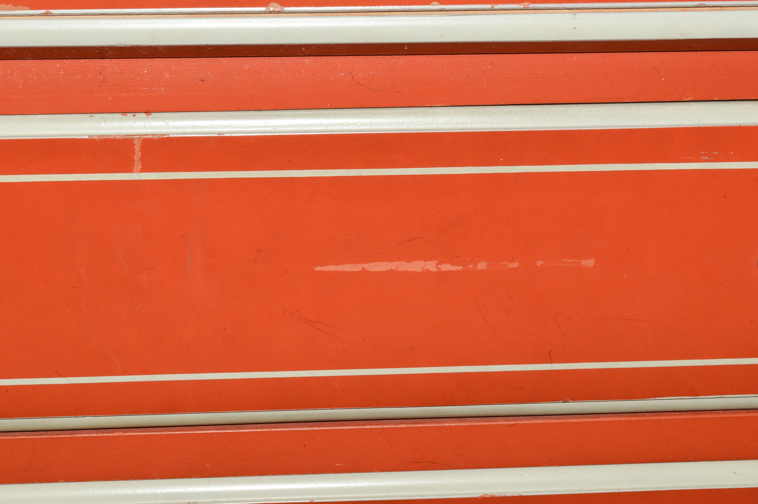 Cottage-Style Painted Secretary Desk With Twenty Drawers