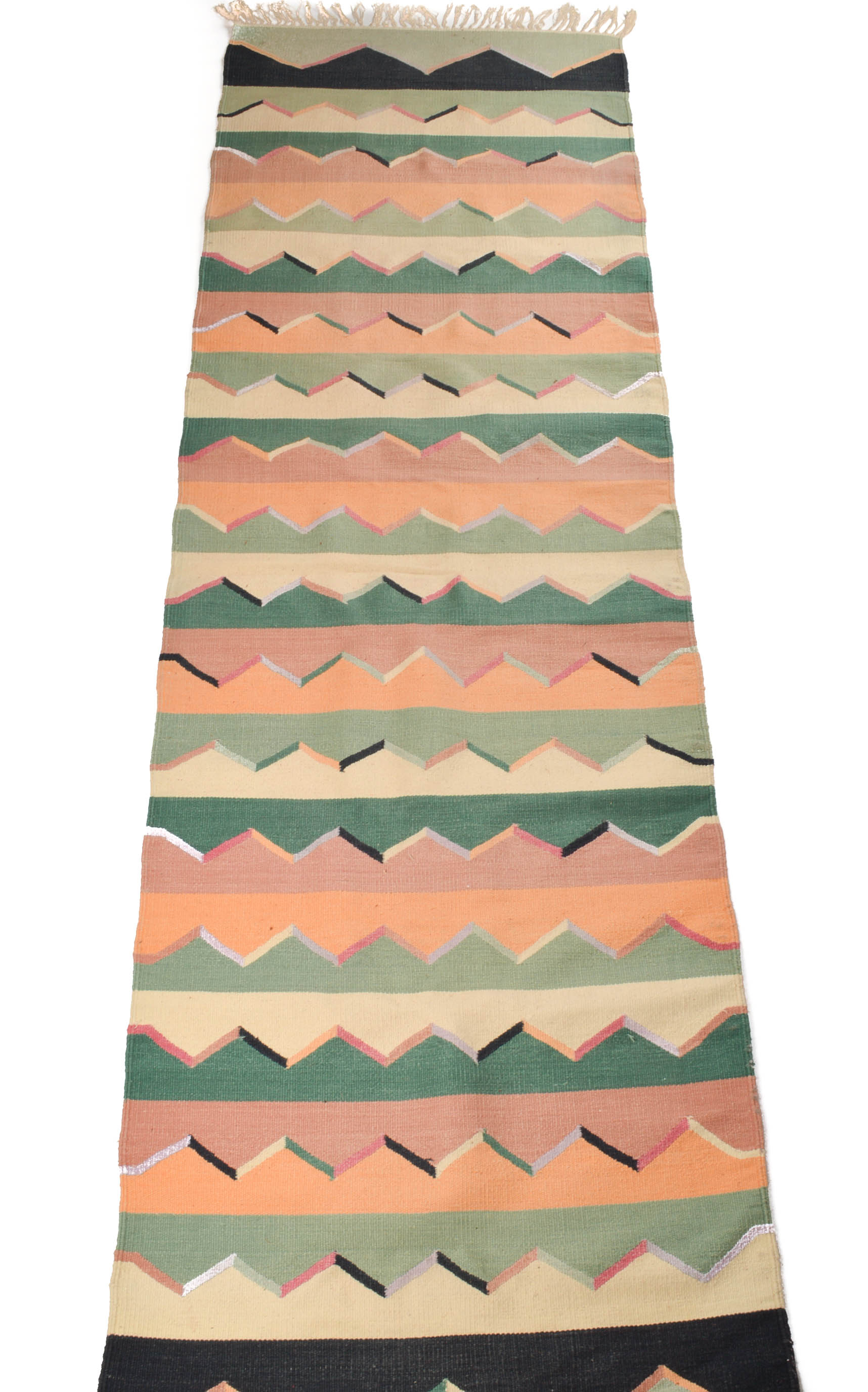 Hand-Woven Wool Runner