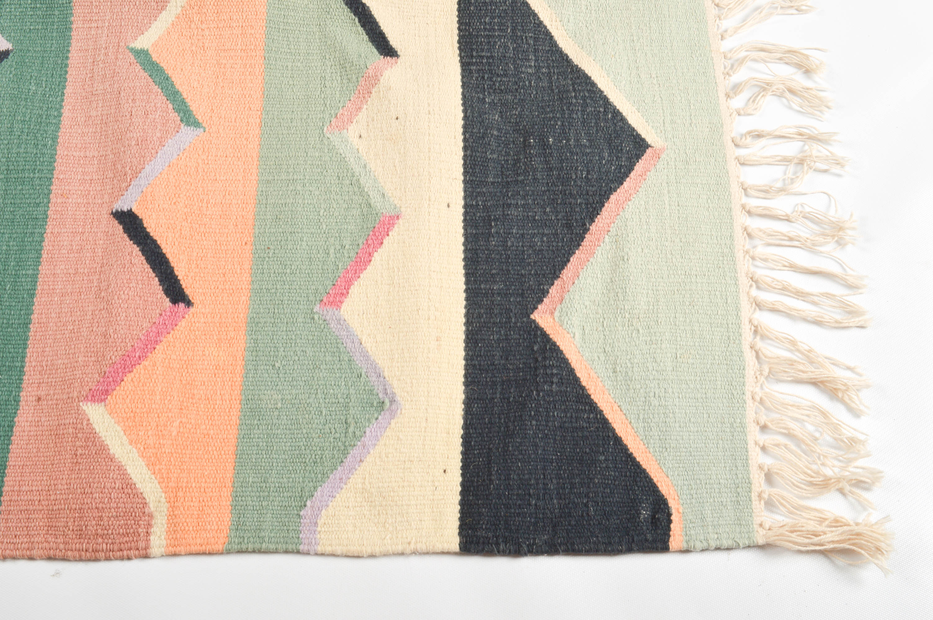 Hand-Woven Wool Runner