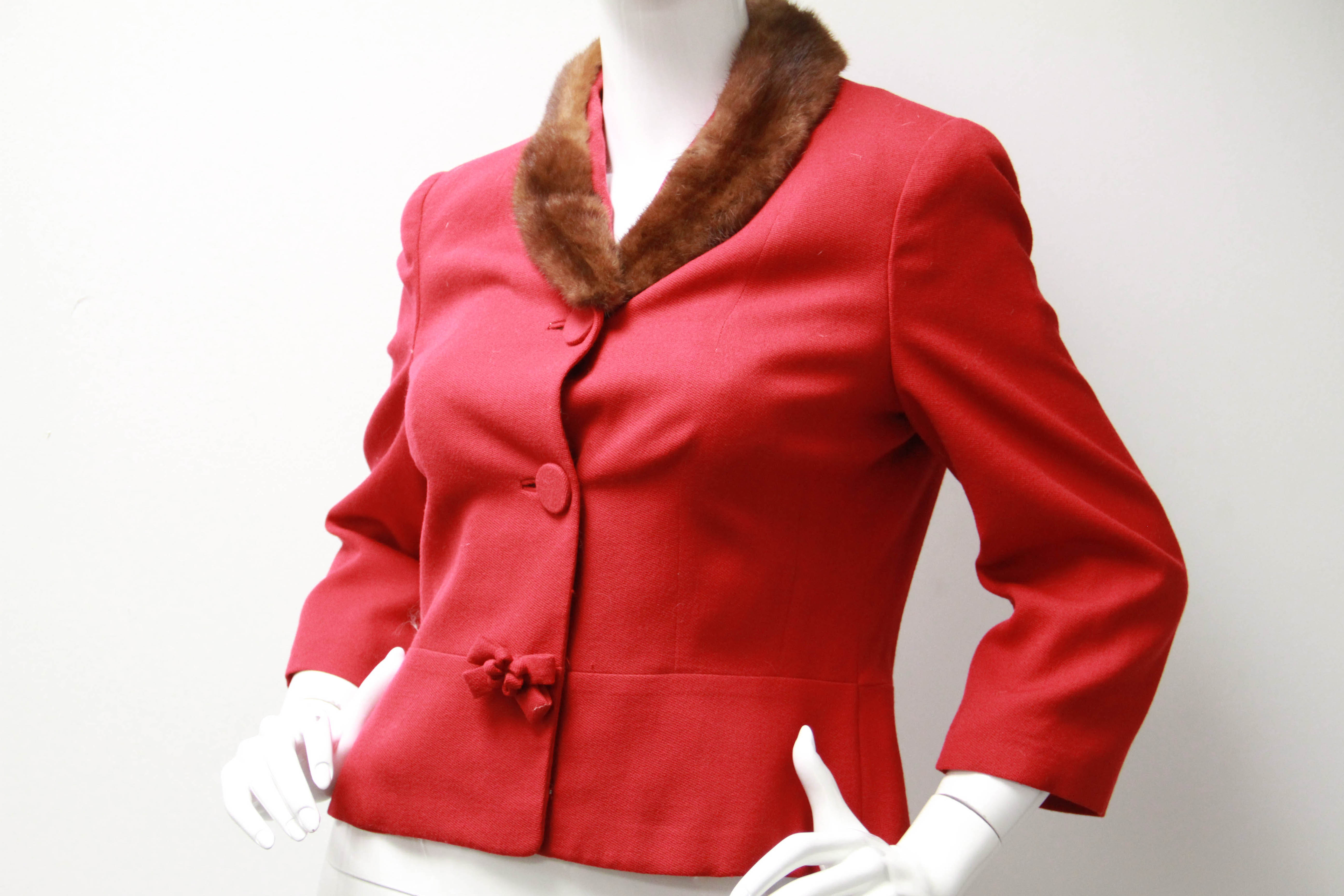 1950s Mink Collar Sweaters