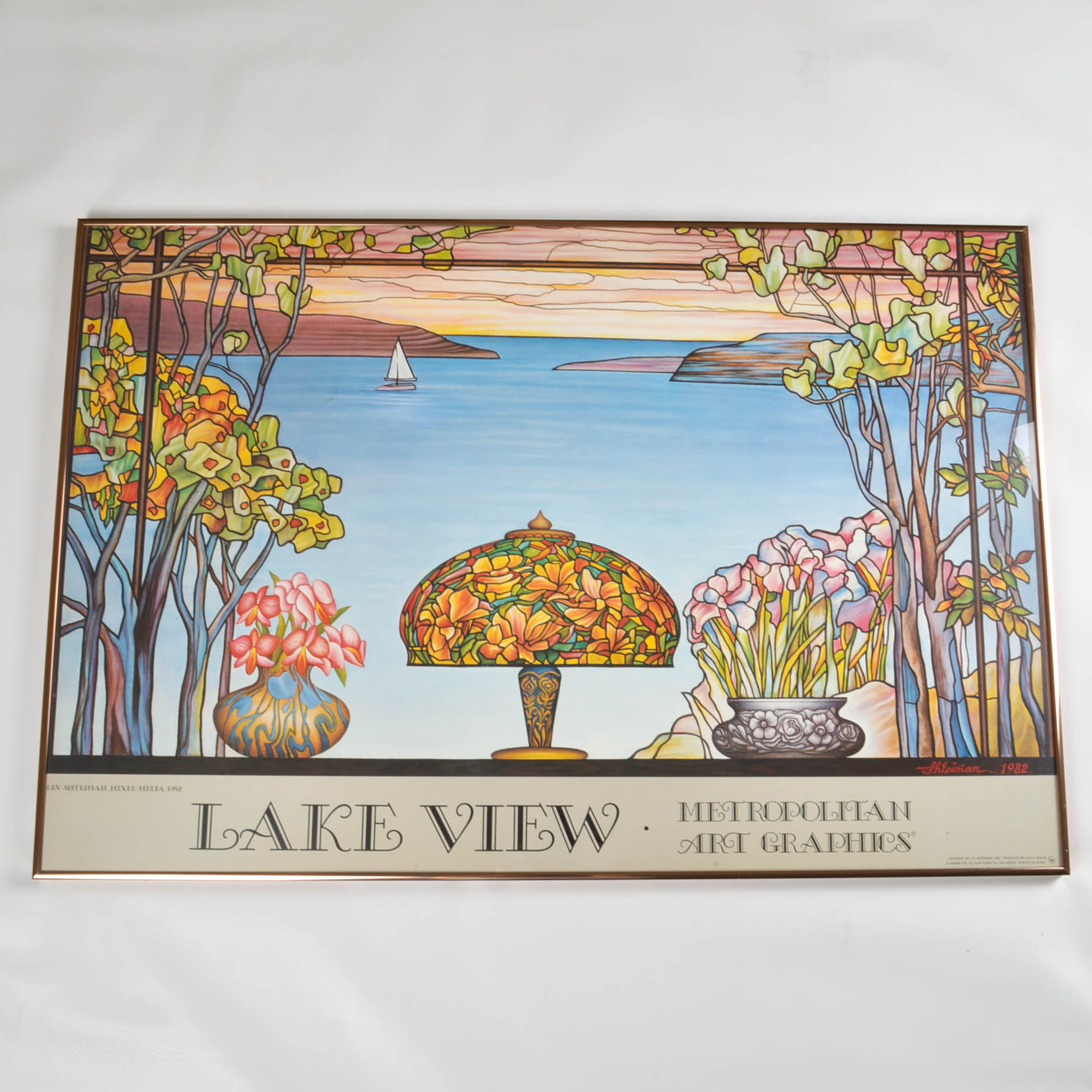 Offset Lithographic Poster and Wall Mirror