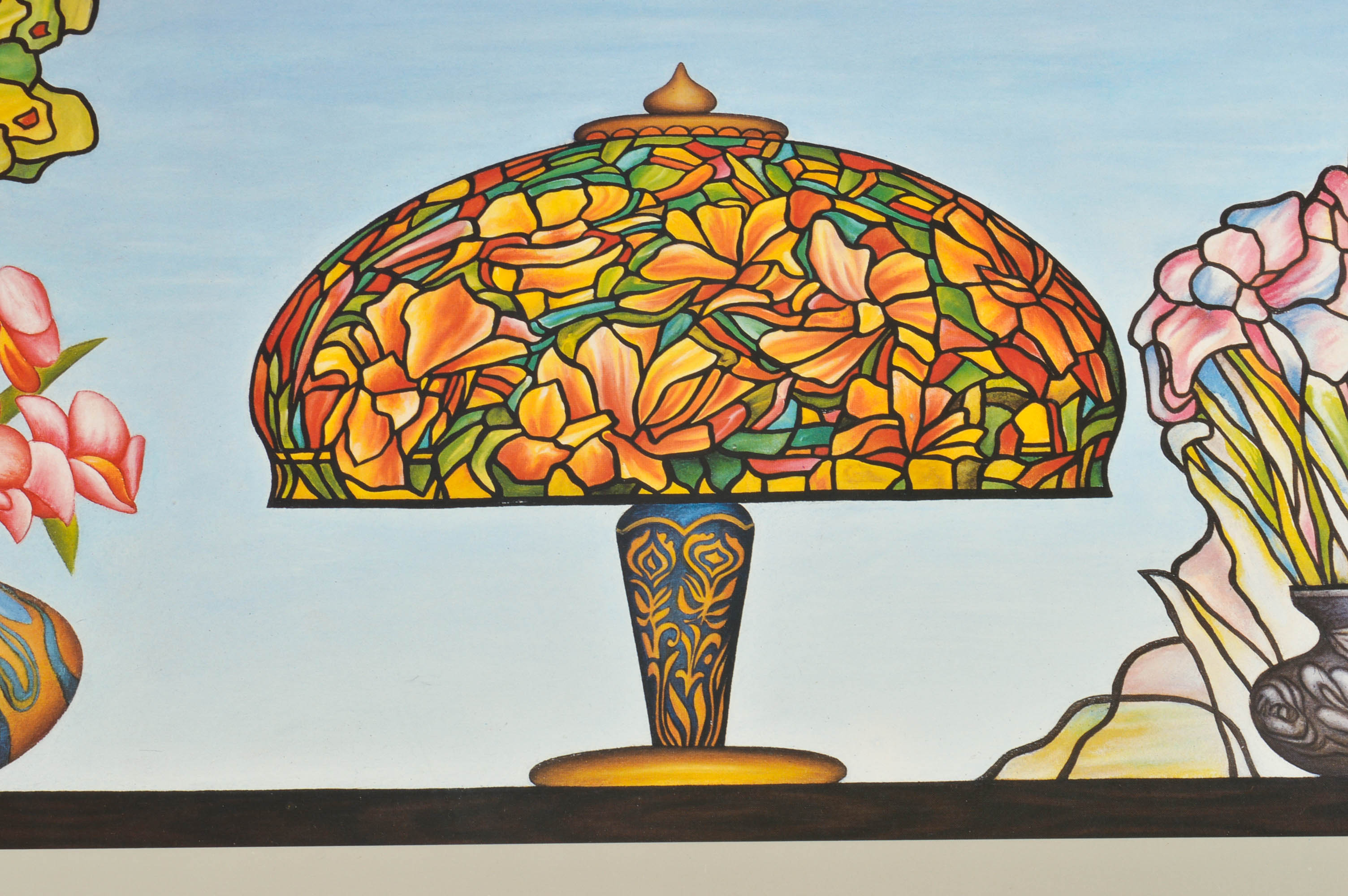 Offset Lithographic Poster and Wall Mirror