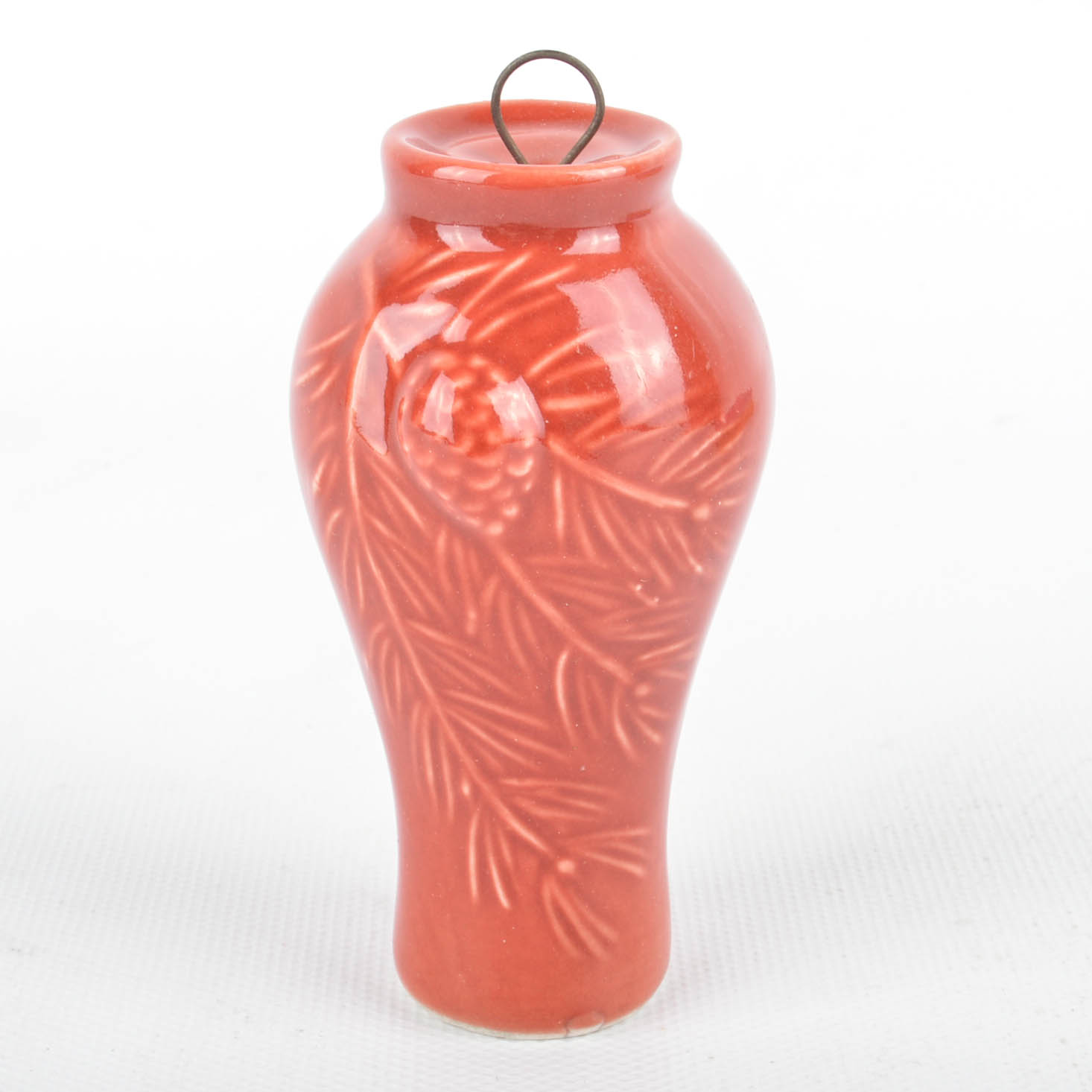 Two Rookwood First Edition Commemorative Tiles With Ornament