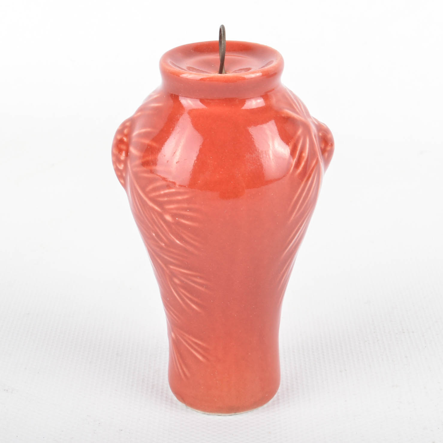 Two Rookwood First Edition Commemorative Tiles With Ornament