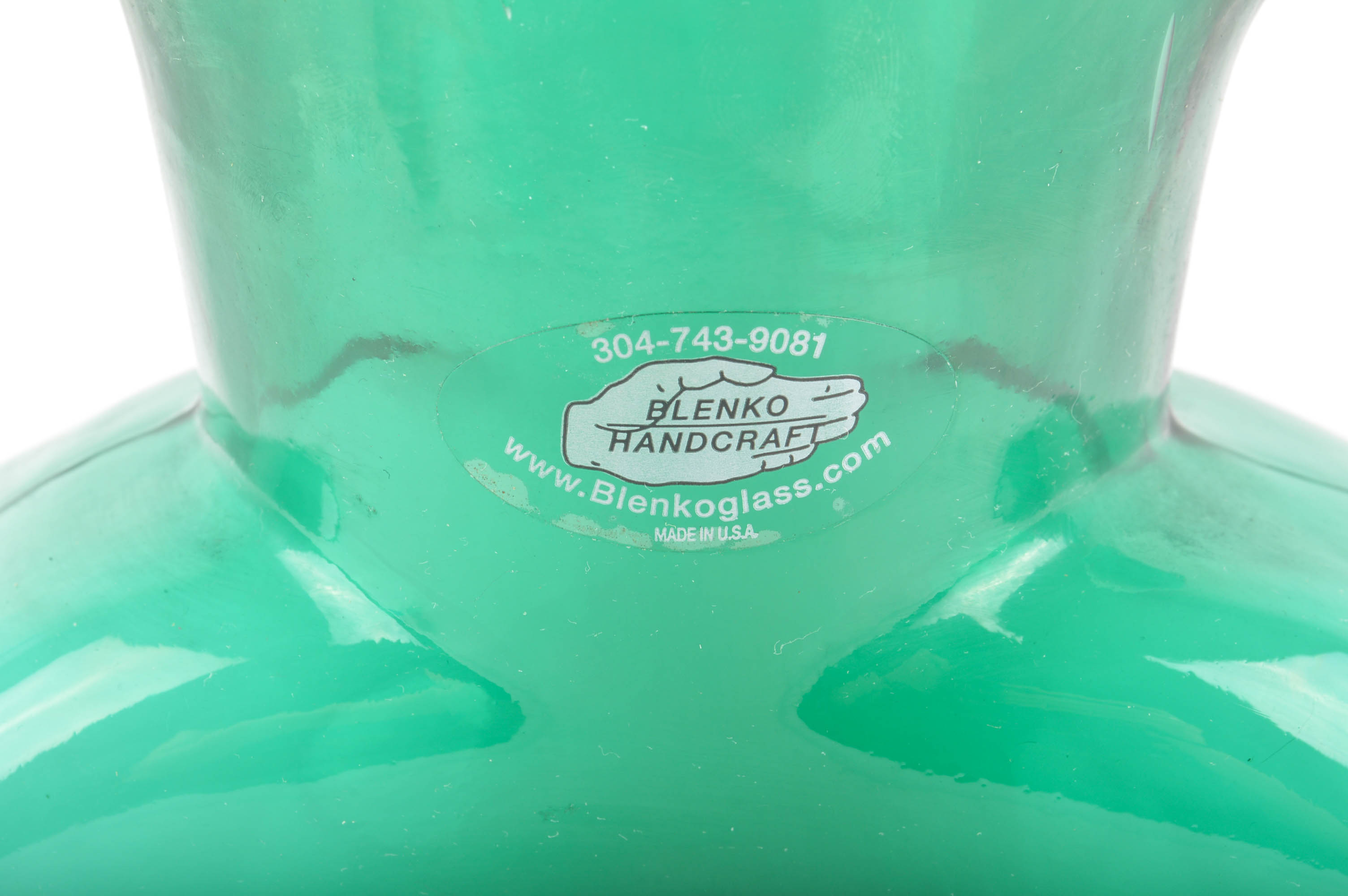 Blenko Double-Spout Pitcher