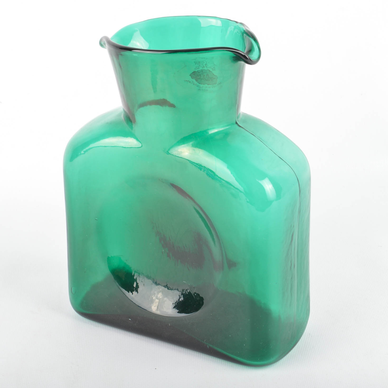 Blenko Double-Spout Pitcher