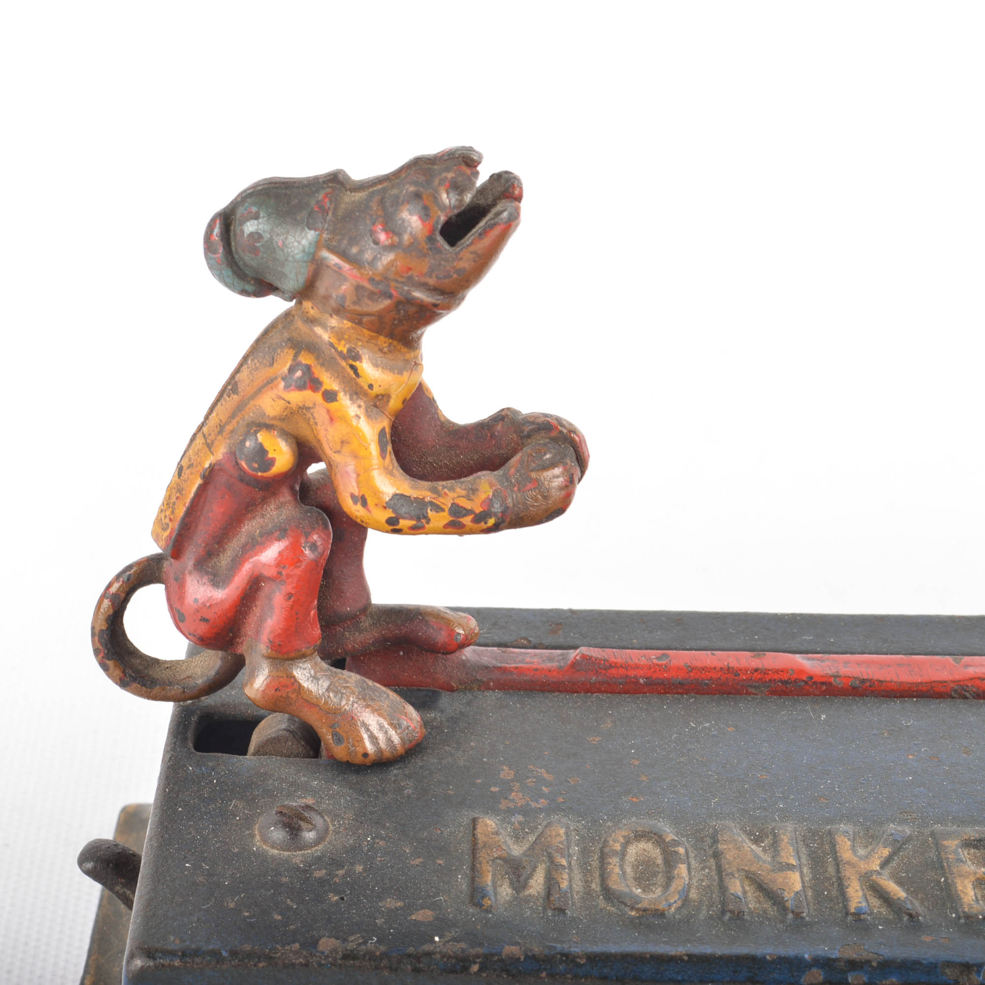 Vintage Cast Iron Mechanical Coin Bank