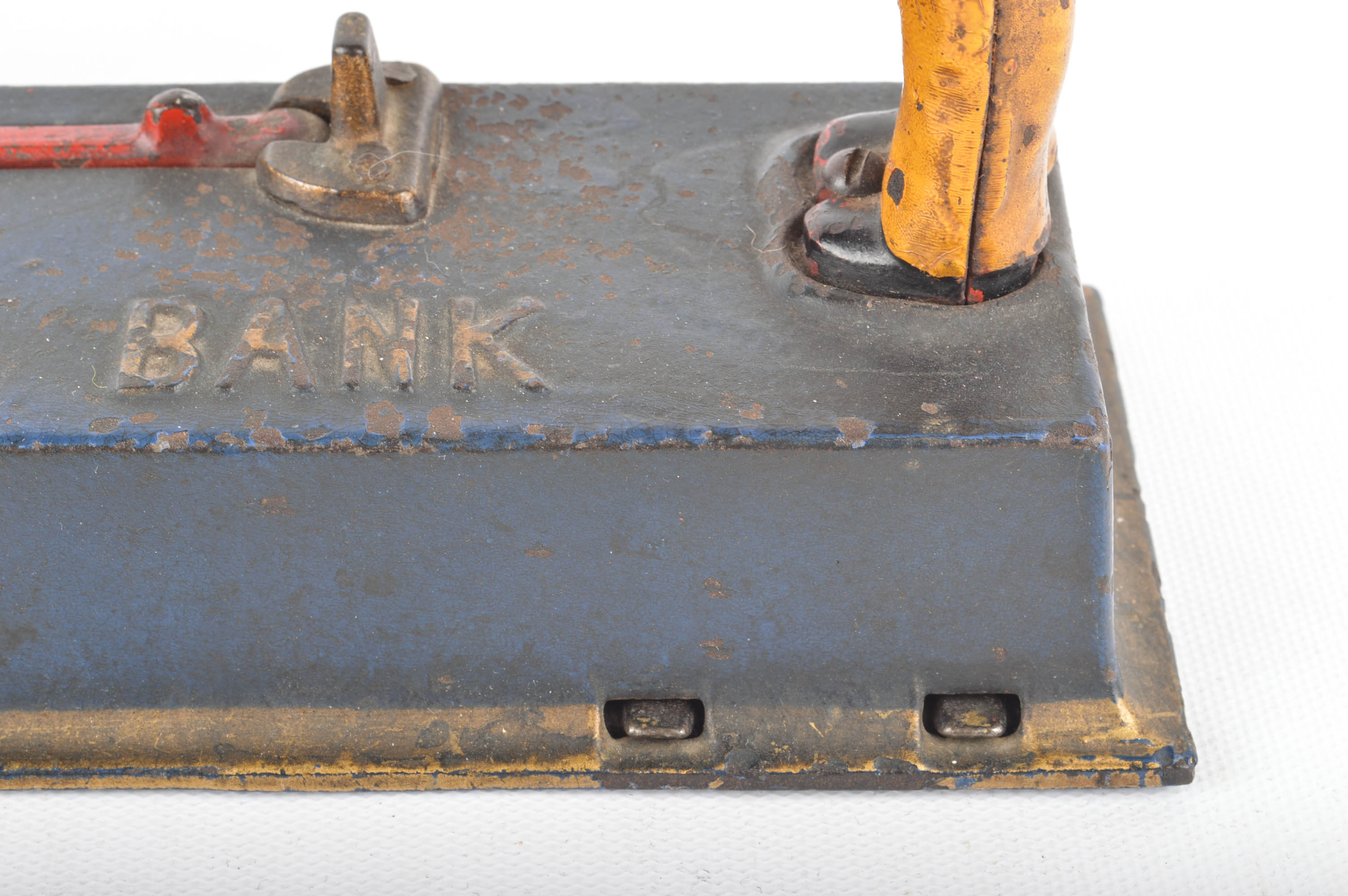 Vintage Cast Iron Mechanical Coin Bank