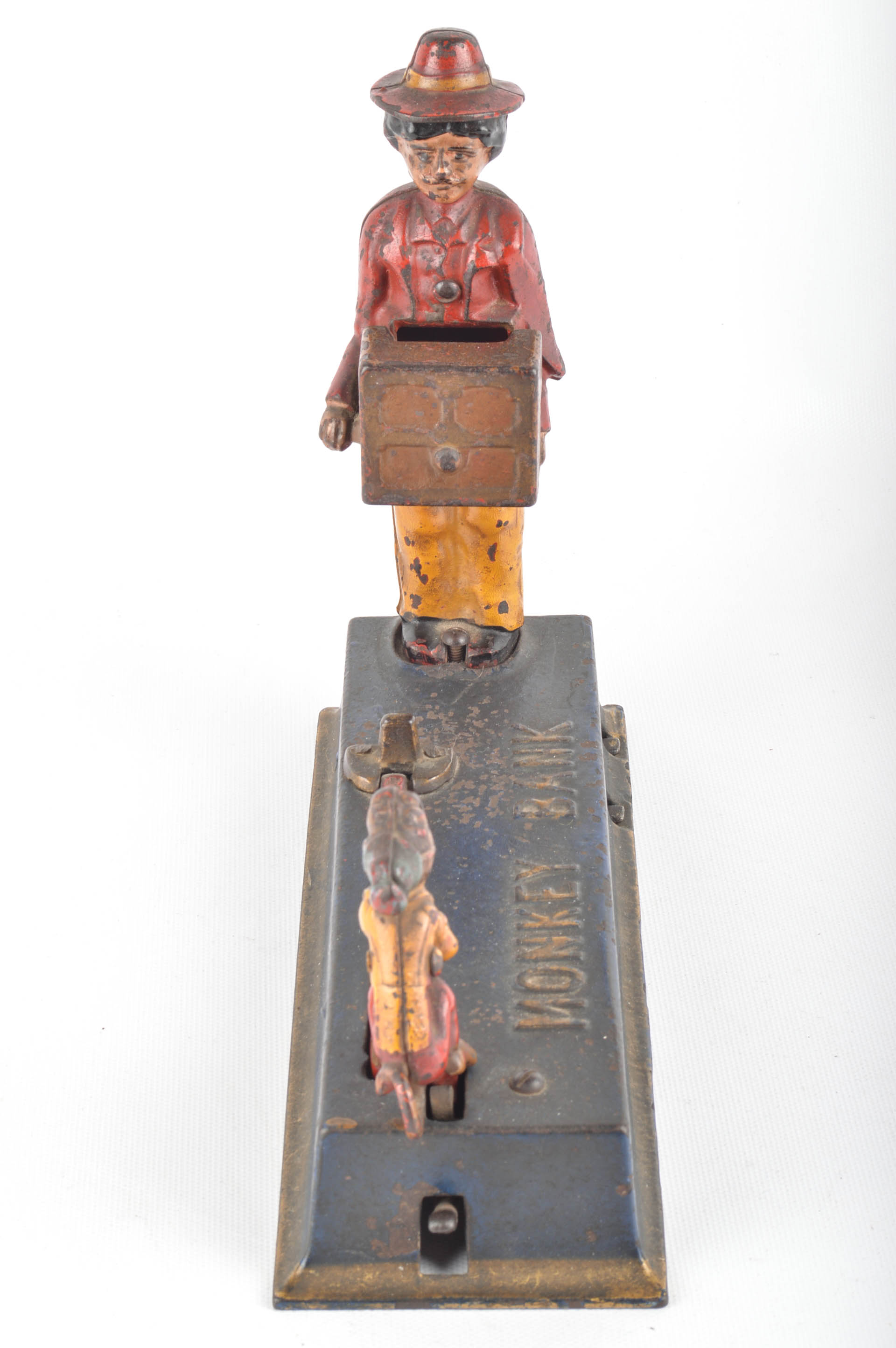 Vintage Cast Iron Mechanical Coin Bank