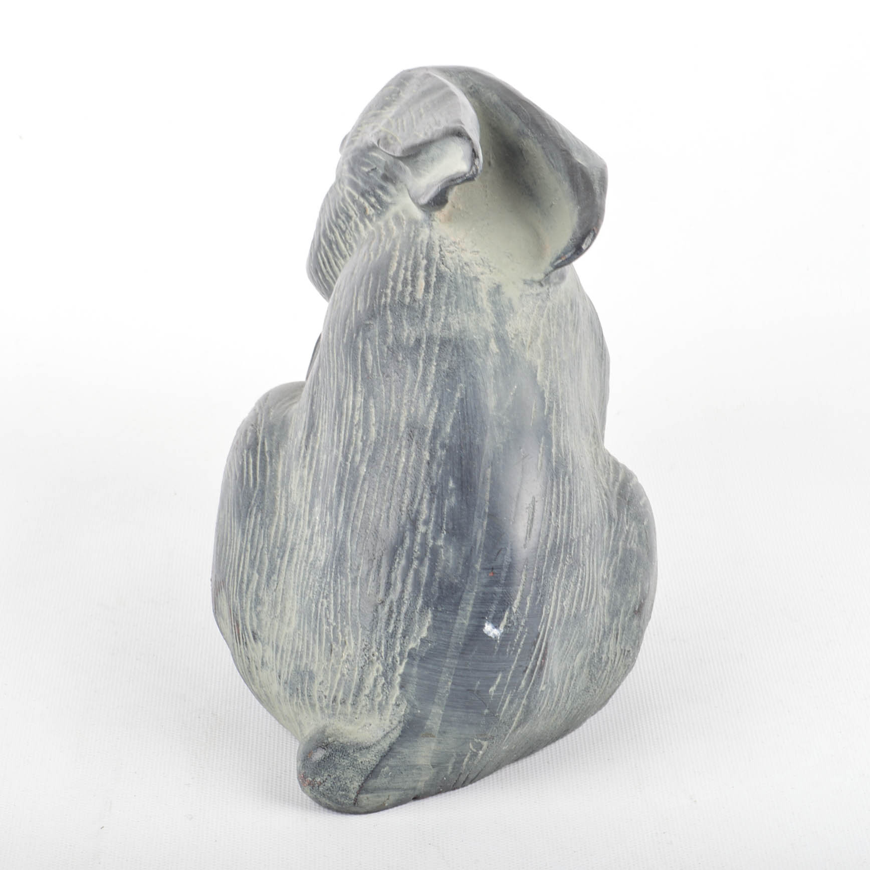 Cast Iron Rabbit Sculpture