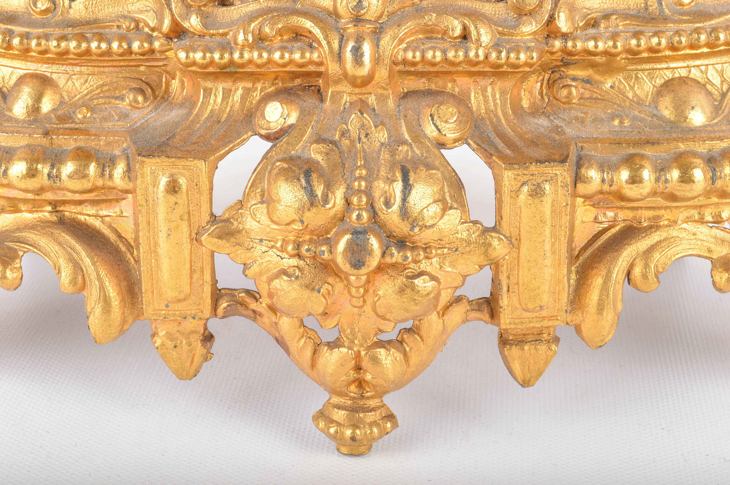 Two Vintage Ornamental Mantle Clocks