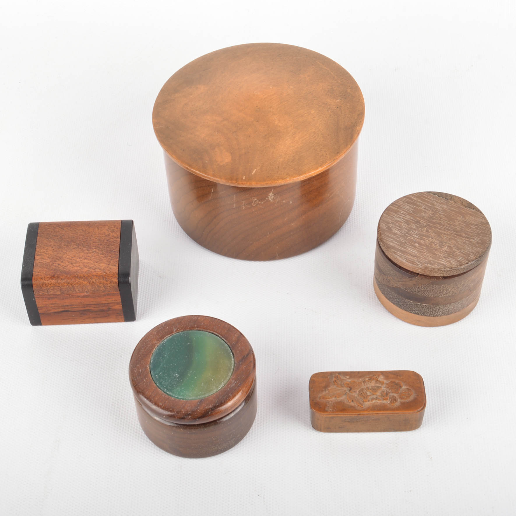 Collection of Wooden Boxes