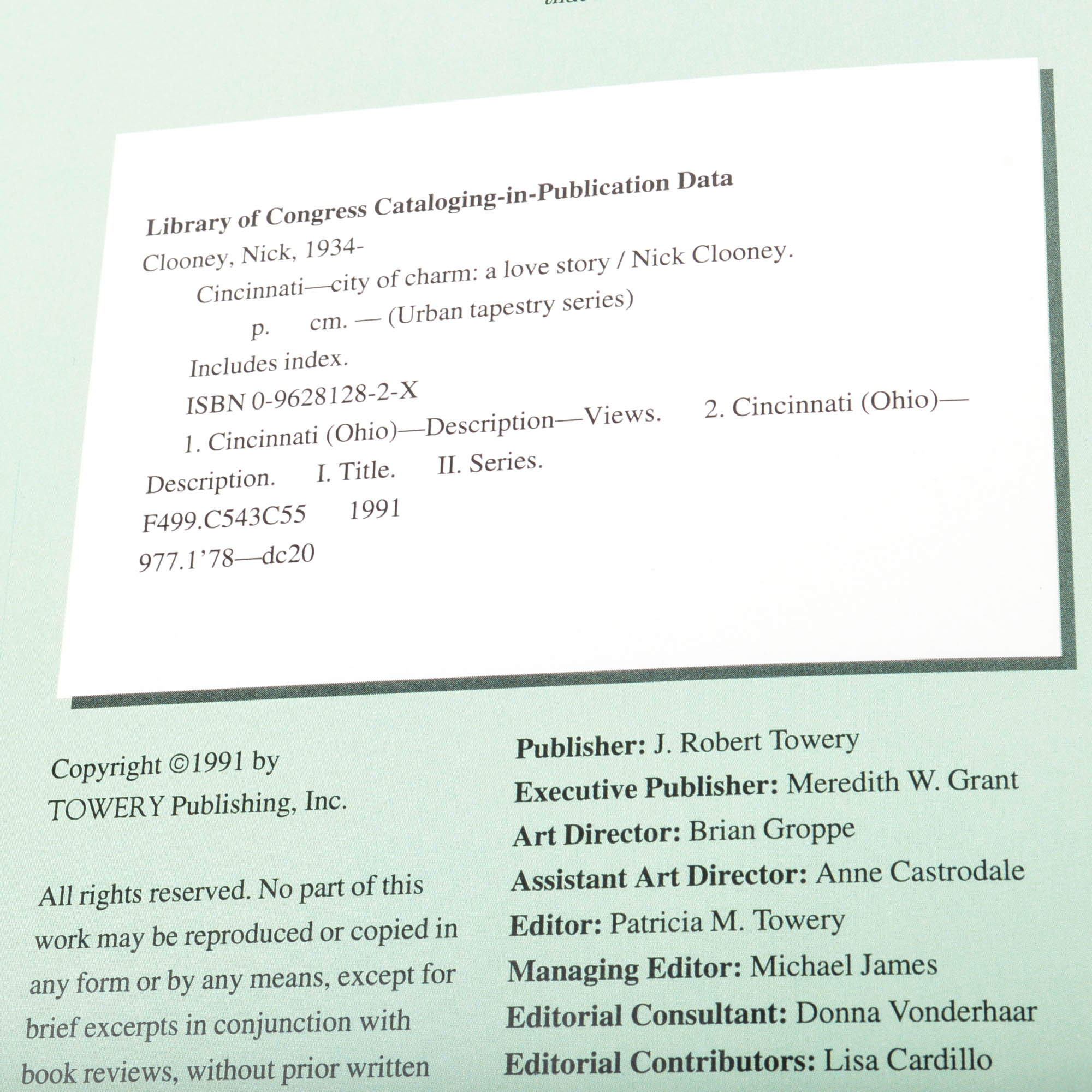 Cincinnati Memorabilia