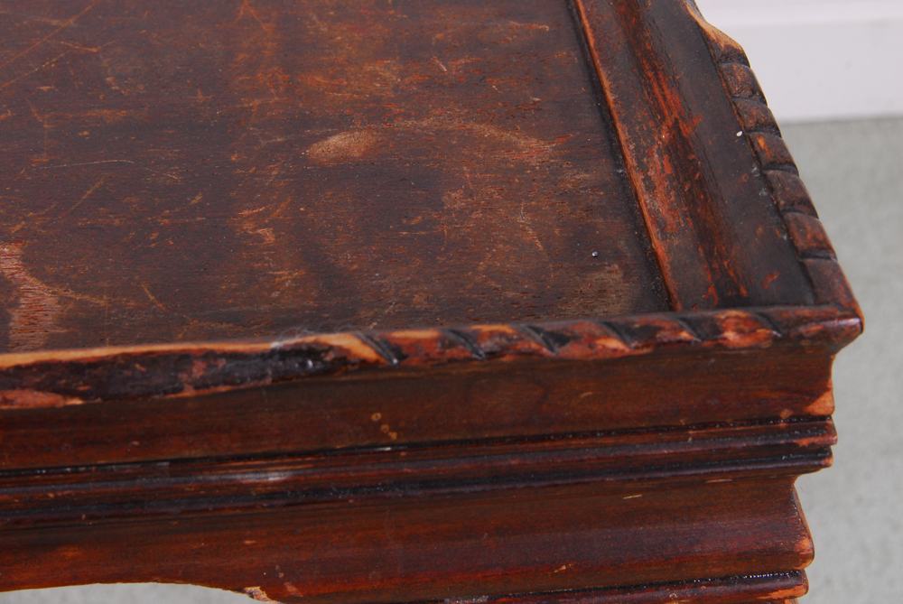 Chippendale Style Wooden End Table