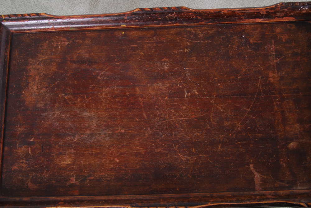 Chippendale Style Wooden End Table