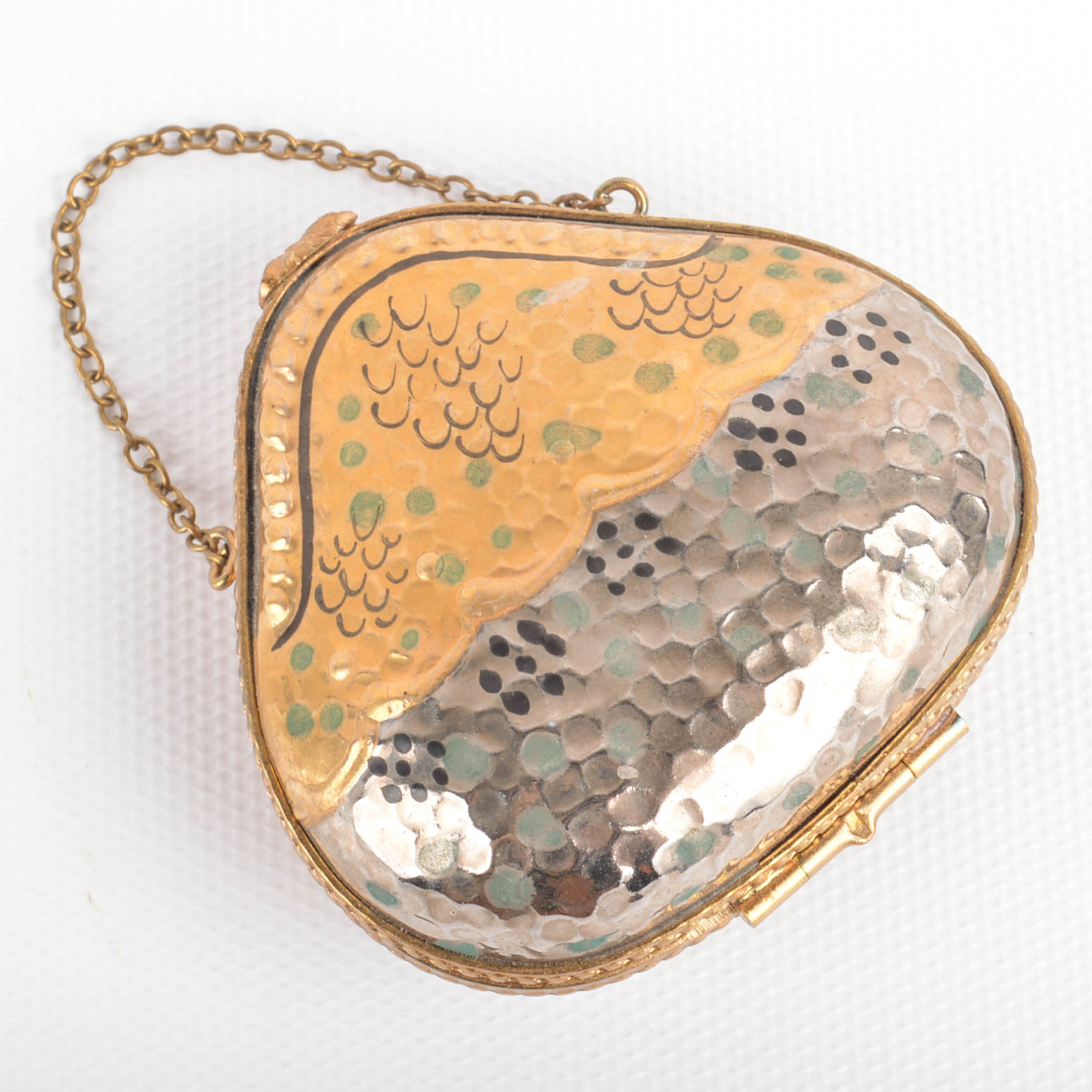 Limoges Trinket Box With Wire Display