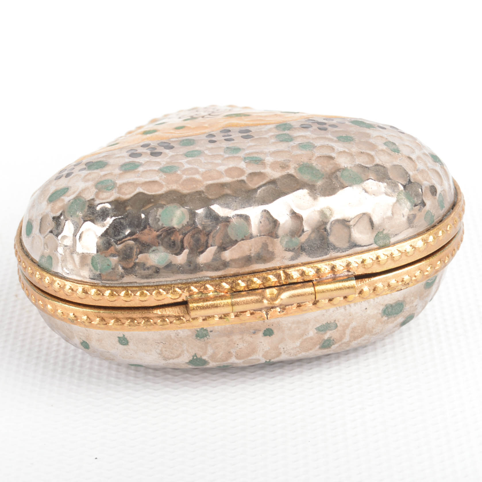 Limoges Trinket Box With Wire Display