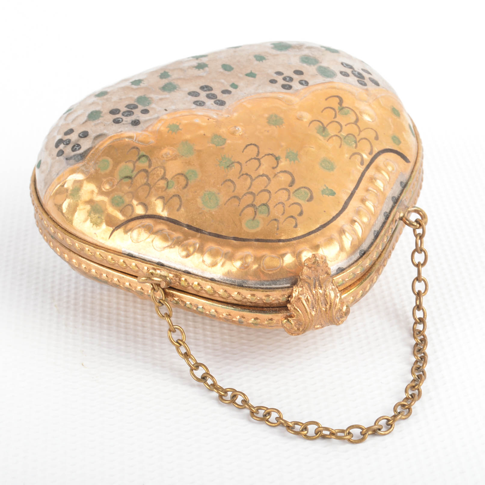 Limoges Trinket Box With Wire Display