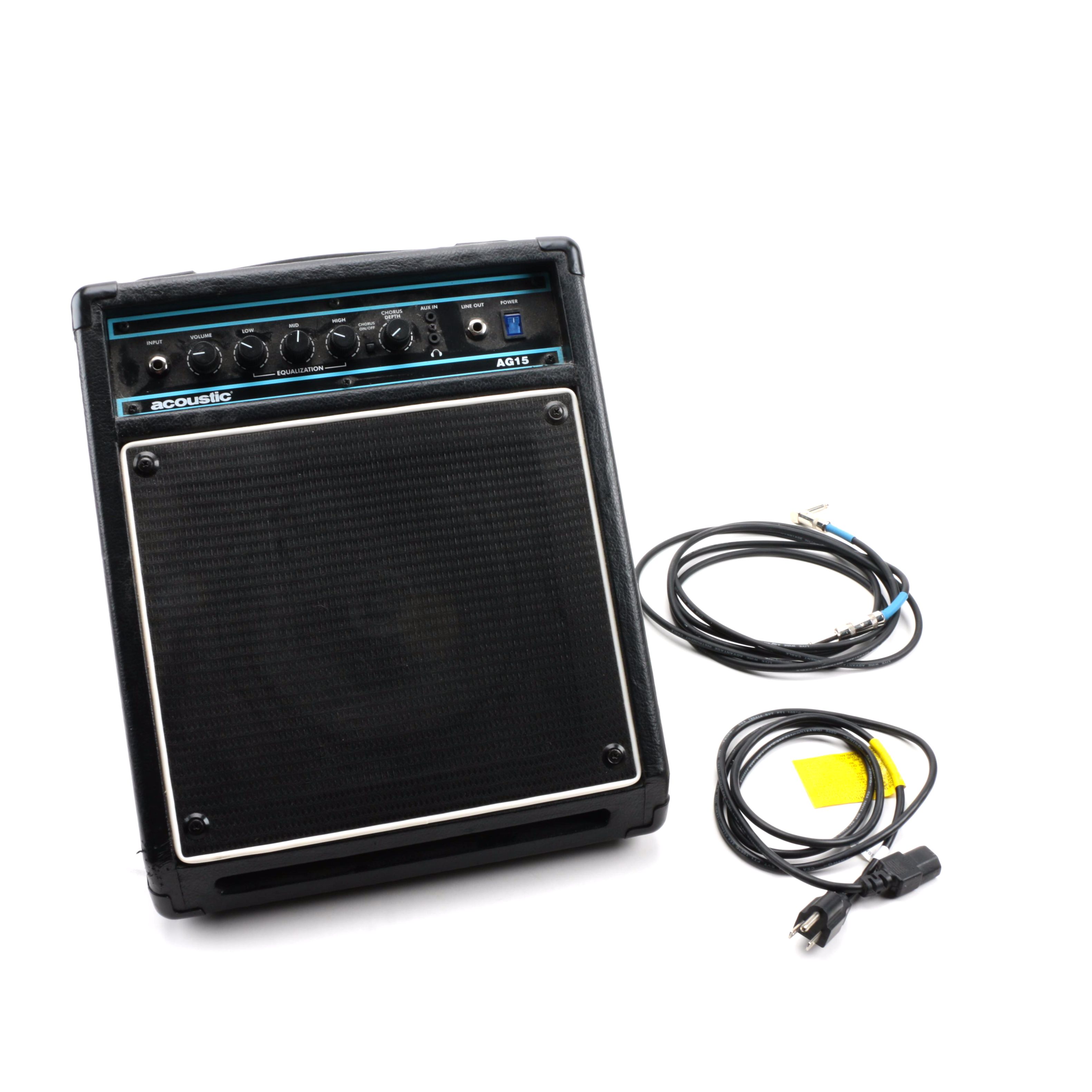 AG15 Acoustic Guitar Amplifier