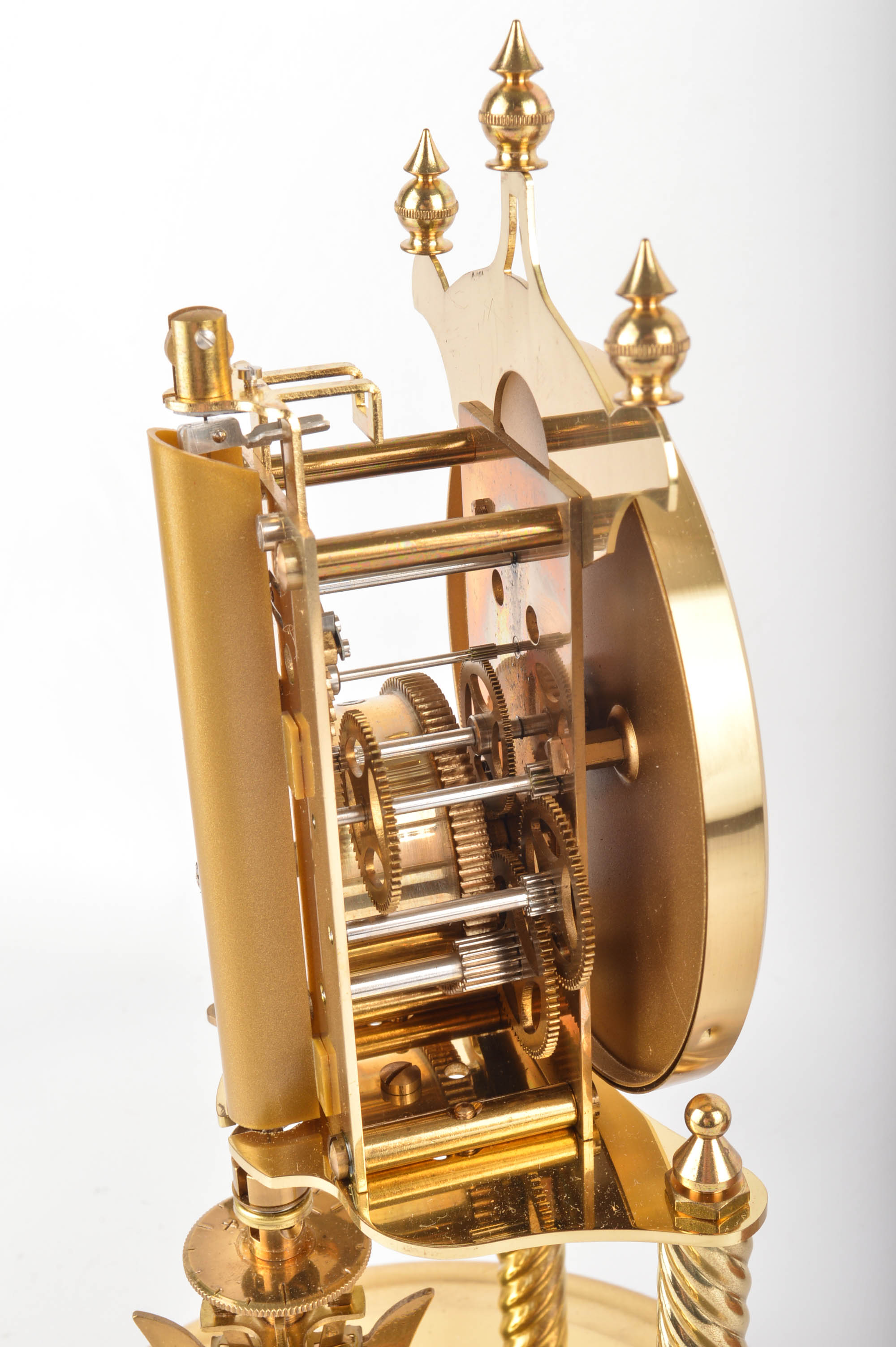 Two Glass Domed Clocks